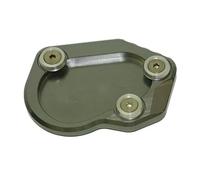 Stable parking bracket For R1200 R NINE T 2014 2015 2016 2017 2018 Motorcycle Kickstand Foot Side Stand Extension Pad Support Plate(Titanium)
