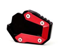 Stable parking bracket Motorcycle Foot Kickstand Side Stand Enlarge Extension For CRF1100 L For Africa Twin For Adventure Sports 2019-2023(Rosso)