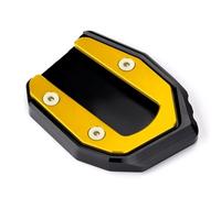 Stable parking bracket Motorcycle Kickstand Extender Foot Side Stand Extension Pad Support Plate For Vulcan S VN650 650 2015-2023(Gold)