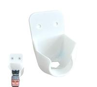 Stable Plastic Pipe Sprayer Holder - Hard Garden Storage, Outdoor Watering Hanger | Wall Nozzle Holder with Drain Hole, Lawn Care Organizer, Residue Grid