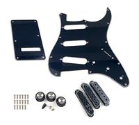 Stable PVC Pickguard Set Scratch Plate Guitar Accessory Scratch Plate Suitable For Electric Enthusiasts PVC Parts