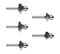 Stable Round Over Router Bit 1/4Inch Or 6mm Shank Bit Produced For Consistent Edges Finishing On Various Materials Rounding Edges Forming