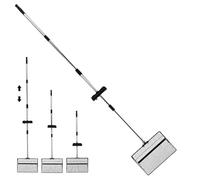 Stable Shovel, Long Cat Litter Scoop, Stainless Steel with Removable Strainer Insert for Farm, Household, Outdoor, Kittens, Pets