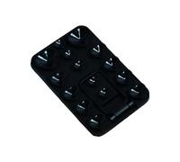 Stable Silicone Suction Phone Holder with Kickstand, Black