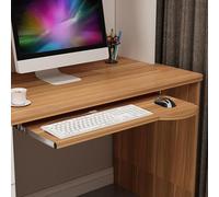 Stable Sliding Keyboard Support Adjustable Under-Desk Keyboard Tray Easy Height Adjustment Smooth Gliding Perfect for Home and Office Typing