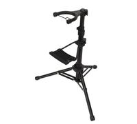 Stable Support, Adjustable Height, Foldable Tripod Wind Instrument Stand with Durable Aluminum Alloy and Plastic for Universal Electronic Wind Instrument