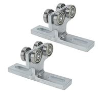 Stable T-Shape Welded Roller Track Wheels for Electric Elevator, 2-Piece Rail Roller Set, Durable and Smooth Otion, ion Engineering for Optimal Performance