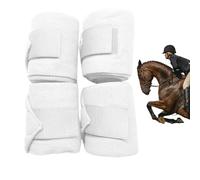 Stable Tape Kit - Leg Support Wraps, Long Elastic Band Protector Straps | Horse Riding Injury Gear, Outdoor Tendon Care Horseback Training, Bandaging Tool For Gallop Exercise Recovery Competition