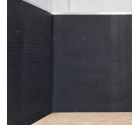 Stables Wall Mats - Horse Stable Livestock - Soft Black EVA - 10mm x 1.8m x 1.2m (12 Mats)