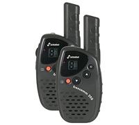 Stabo Elektronik Freecomm PMR-446 Radio Mobile Phone up to 5 km Range 200 Set Black