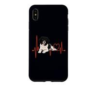 Stabyhound Dog Heartbeat EKG Pet Owner Lover Case for iPhone XS Max
