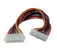 Staccatory 29.5cm Computer PSU ATX 24 Pin Male to Female Extension Power Cable