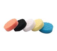 Staccatory 5Pcs 3 Inch Polishing Pads Buffing Sponge Pads Kit for Car Buffer Polisher Sanding, Waxing, Polishing, Sealing Glaze