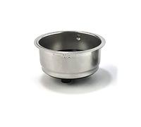 Staccatory Friendly Removable Coffee Filter Basket Stainless Basket Strainer Coffee Machine Accessories for Home and (Double Bowl)