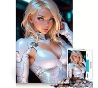 Stacey Starlight 1000 Piece Jigsaw Puzzle for Adults Think Smart Toy Indoor Fun Smooth Cut Santa Wish Pick 38x26cm