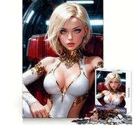 Stacey Starlight in The Pilot Seat 1000 Piece Jigsaw Puzzles for Adults Teenagers Brain Game Mind Calm Exact Cut 50x75cm