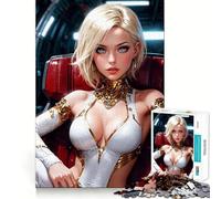 Stacey Starlight in The Pilot Seat 1000 Piece Jigsaw Puzzles for Adults Teenagers Brain Game Mind Calm Exact Cut 50x75cm