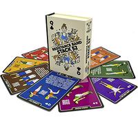 Stack 52 Resistance Band Exercise Cards. Workout Playing Card Game. Video Instructions Included. Home Fitness Training Program. (Updated Deck)