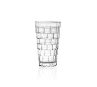 Stack Clear Hiball Tumbler Drinking Water Glassware 13.97cm H 39cl Pack Of 12