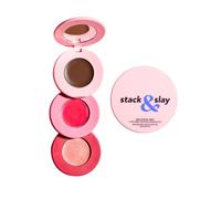 Stack & Slay Multi-Task Trio - Royal Deep | Contour, Blush & Highlighter | 3-in-1 Face Makeup Stick | Nourishing, Moisturizing & Anti-Aging Formula, 5.4g