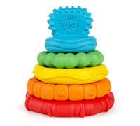 Baby Einstein Stack & Teethe Multi-Textured Easy-to-Grasp 5-Piece Teether Toy Set