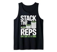 Stack The Reps Fitness Motivation Gym Tank Top