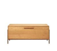 Stack Top Display Cabinet Warm Oak