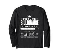 Stack Wealth Grind Motivation Long Sleeve T-Shirt