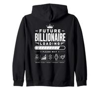 Stack Wealth Grind Motivation Zip Hoodie