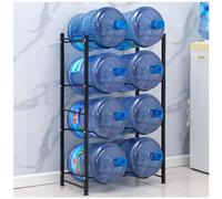 Stackable 5 n Water Jug Sto Rack - Detachablefor Water Bottles Space-Saving Solut for Home & Office Use