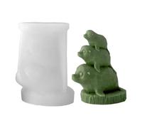 Stackable Animals Silicone Molds | 3D Stackable Reusable Cute Stackable Home Decor - Reusable Animal Moulds - Reusable - for Thanksgiving Decorations Birthday Parties B