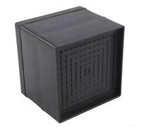 Stackable Anti Slip Chair Leg Pads for Sofas and Chairs to Help Prevent Scratches and Reduce Movement on Floor Surfaces (black-9.5CM)
