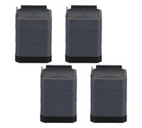 Stackable Anti-Vibration Feet for Balancing Uneven Floors Enhancing Stability and Quiet Home 4pcs Furniture Leg Mattresses