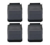 Stackable Anti-Vibration Feet for Balancing Uneven Floors Enhancing Stability and Quiet Home 4pcs Furniture Leg Mattresses