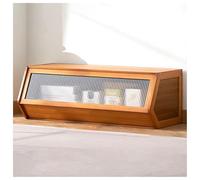 Stackable Bamboo Sto Boxes with Swing Doors Versatile for Boo ac Toys & More Brown 86x31cm 34x12in Eco Friendly Home Décor Solut