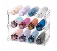Stackable Bottle Rack, Fridge Organiser, Wine & Bottle Storage