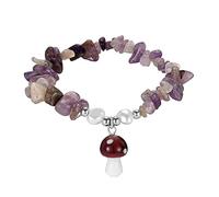 Stackable Bracelets For Women Crystal Bracelet Stretch Beaded Colorful Stone Bracelet Cute Bracelet For Teen Girls Friends Bracelet (A, One Size)