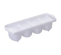 Stackable Braised Egg Box - 4 Grid Soaking Container, Raised Base Marinating Storage Holder | Space-Saving Design Solution Kitchen Gadget For Pickled Eggs, Tea Preparation, Soft Boiled Meal Prep