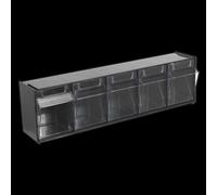 Sealey APDC5 Stackable Cabinet Box 5 Bins