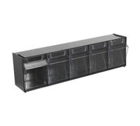 Stackable Cabinet Box 5 Bins - Sealey APDC5 New