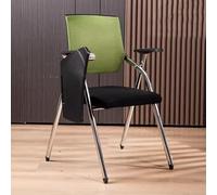 Stackable Conference Chairs with Armrests table Mesh Office Guest Seating Bounce-Back Design for Meetings & Events - Ideal for Office Use