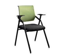 Stackable Conference Chairs with Mesh Back - Folding Training Chairs with Armrest, 220 lbs Capacity for Office and Classroom Events