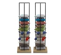 Stackable Cushion Hanger, Free-Standing Space Saving Rack for Hotel Bedroom Laundry Boutique Display