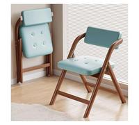 Stackable Folding Chairs with Padded SeatsModern Rubber Wood Dining Side Chairs for Extra Seating at Parties Events and GatheringsSpaceSaving Design