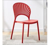 Stackable Indoor Chairs 150kg Capacity Portable Plastic Dining Chairs for Events Weddings Office Use Heavy-Duty Armless Stools Ideal for Commercial Use