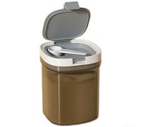 Stackable Lightproof Canister for Coffee, Formula, Powdered Milk, and Dry Goods with Precision Measuring Scoop (1300ml)