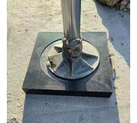 Stackable Outrigger Pad for Rv Jacks & Stabilizers, Crane Leveling Blocks/Jack Landing Pad - Concrete Grass Gravel Use, Large 18 In 20 In 24 Inch(15.7x15.7x2.4"/40x40x6cm)