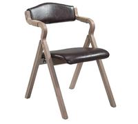 Stackable Padded Folding Dining Chairs Upholstered Wooden Accent Chairs with Removable Covers Ideal for Kitchen Office Wedding nic - Blue Mum Size