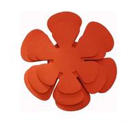 Stackable Pan Protectors, 12pcs Felt Pad, Effective Cookware Protection, for Your Pots and Pans(Red)
