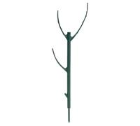 Stackable Plant Support for Garden Plants Indoor Outdoor Climbing Plant Support Structures Plant Holder Stick Moss Pole to Support Tall Potted Plants (Green, 28 cm)